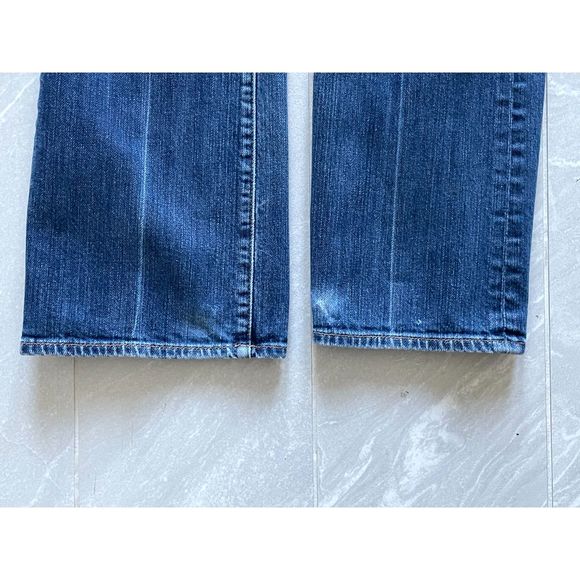 Women's 7 For All Mankind Bootcut Medium Wash Blue Jeans Size 29 - Picture 9 of 12